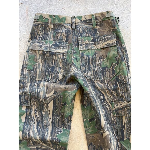 Vintage Realtree Camouflage Cargo Pants Men’s Medium 32-34 With Zippered Leg Ope - Picture 7 of 7